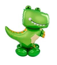 54" Airloonz T-Rex Dinosaur Self-Standing Fill with Air Party & Home Decor