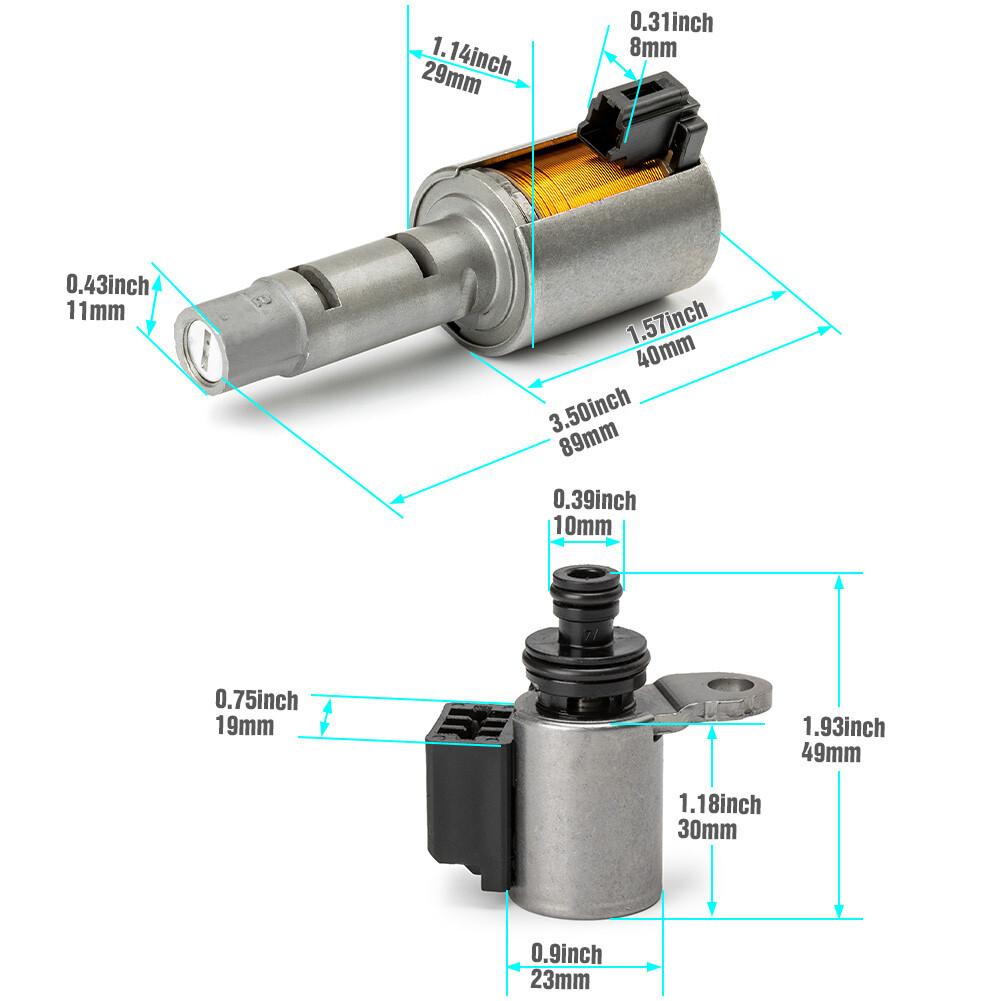 Remanufactured CVT Transmission Solenoid & Pressure Sensor Kit – Fits Nissan Sentra, Versa, Note & More