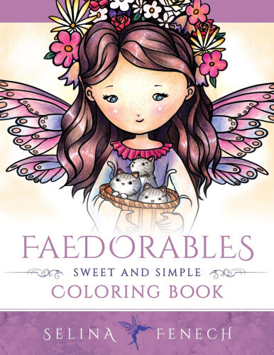Thumbnail - Faedorables - Sweet And Simple Coloring Book (fantasy Coloring By