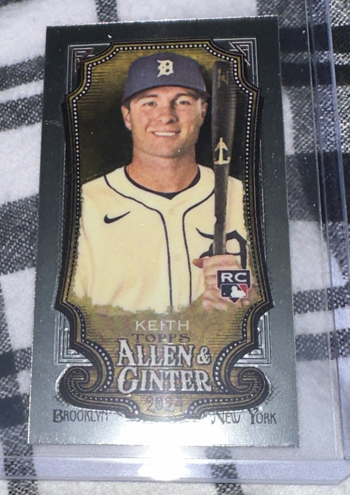 2024 Topps Allen & Ginter #279 Colt Keith Rookie Chrome Mini Tigers NM-MINT++