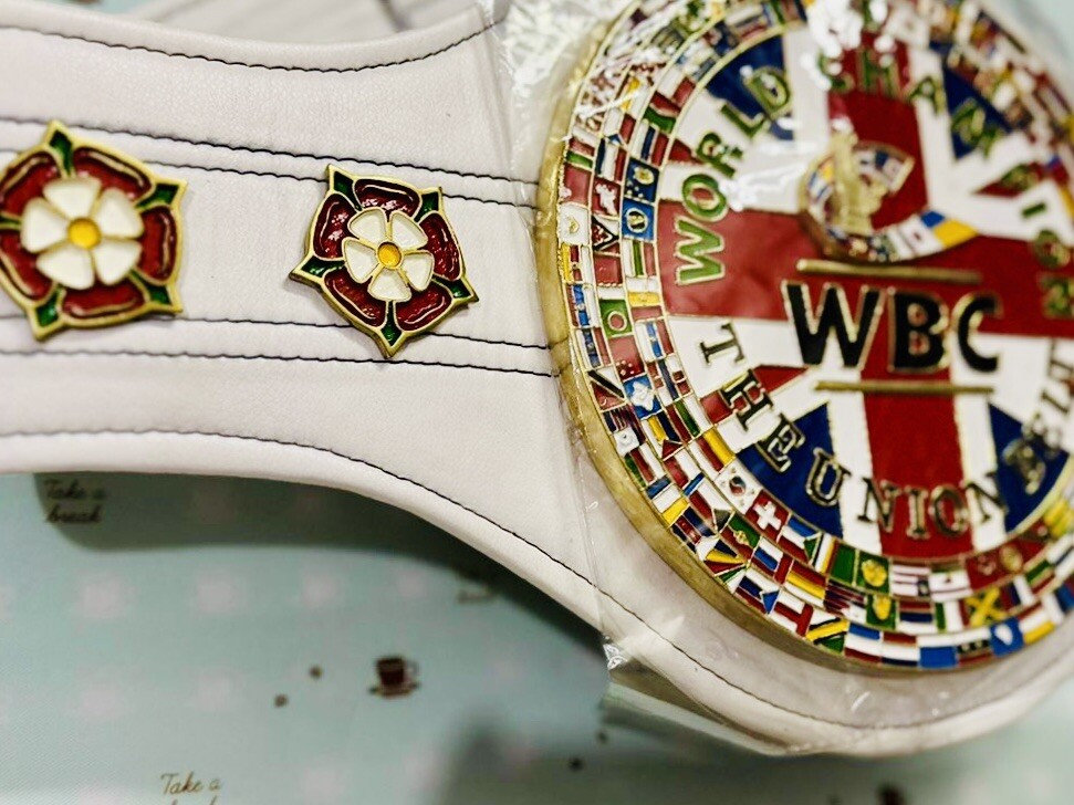 WBC UNION CHAMPION TITLE BELT/WBC BELT BRASS PLATES 3D/WBC UNION
