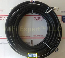 50-200' TIMES® LMR600 LOW LOSS FLEX COAX RF CABLE N TYPE Male Female to Male Fem