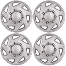 NEW Hubcap for Ford Van 1998-2023, Premium 16-inch Heavy Duty Snap-On (Set of 4)