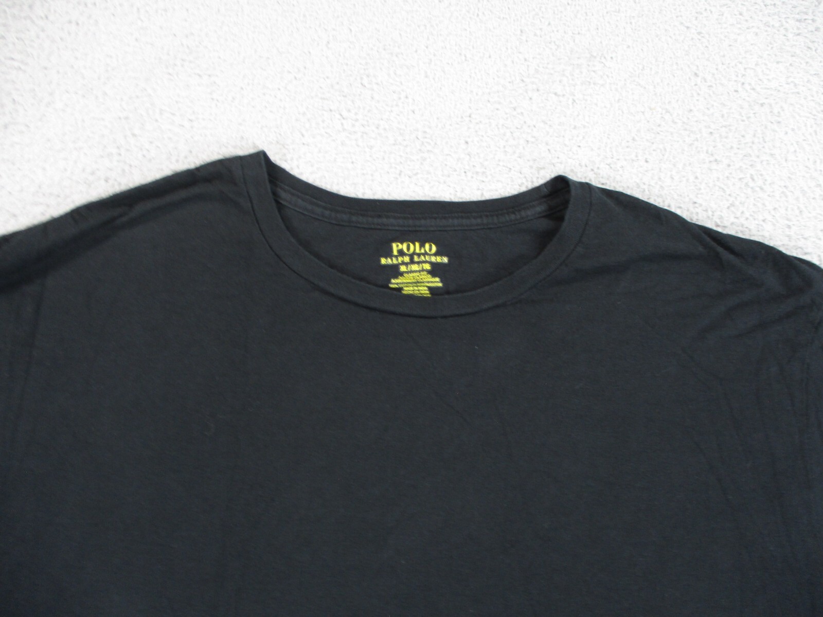 Polo Ralph Lauren camicia uomo extra large nero pony outdoor casual preppy