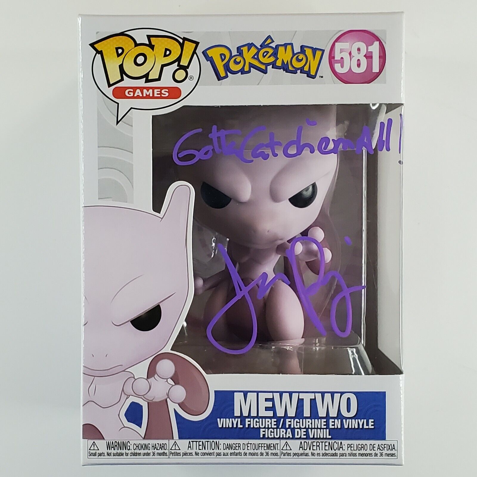 Funko Pop! Games Pokemon Mewtwo 581 Original Colecionavel - Moça do Pop -  Funko Pop é aqui!