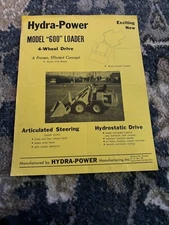 Hydra-Power Model 600 Wheel Loader Brochure FCCA24