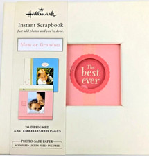 Hallmark Instant Scrapbook for Mom or Grandma 20 Designed Pages New 25 Retail