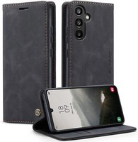 Samsung Galaxy A34 5G HandyhüLle Premium Leder Klapp Case Flip Tasche Magnet