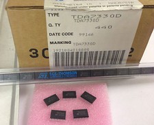 3 pieces TDA7330D SINGLE CHIP RDS DEMODULATOR FILTER SO20 TDA7330 STM