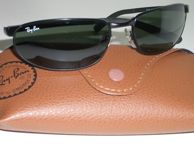 RAY BAN RB3176 FLIGHT 006 60[]17 BLACK METALS G15 FLEX PREDATOR