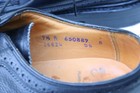 Florsheim Royal Imperial 5 Nail Kenmoor Pebbled Leather Long Wingtip 96624 9.5A — photo 5