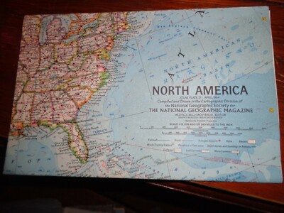 National Geographic NOS North America 1964 | eBay