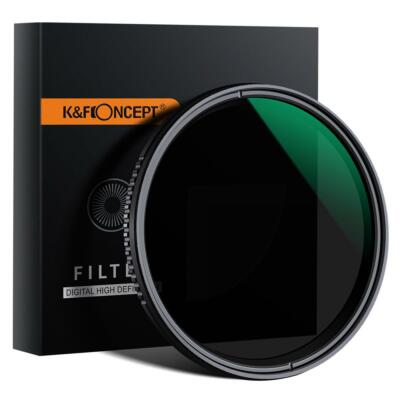 K&F Concept  72mm Variabler Nano X MC ND8-2000 Filter Neutral Density .1359