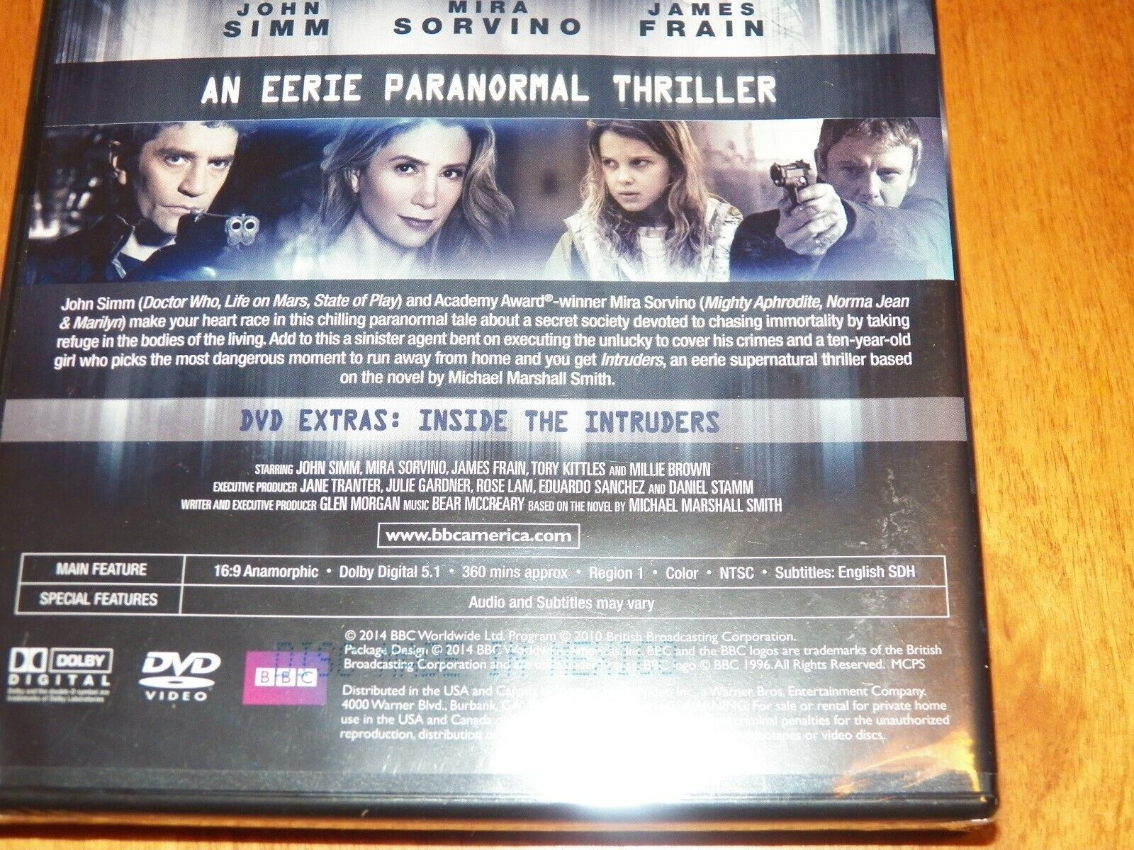 INTRUDERS From the Writer & Producer of X FILES BBC TV Series 2-Disc DVD  SET NEW