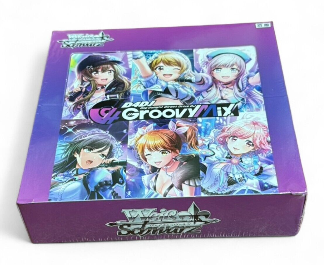 Weiss Scharwz D4DJ Groovy Mix Booster Pack Japanese Box Bushiroad