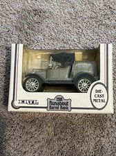 ERTL 1918 Ford Runabout Agway Country Values Barrel Bank Truck Die Cast NEW