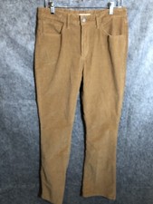 Levi  s Pants Women  s Tan 31 725 Hi Rise Bootcut Flare Corduroy 70s Boho Festival