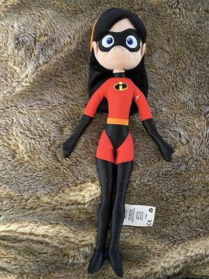 The Incredibles Violet Stuffed Animal Disney Store Pixar 16” Plush Girl  Doll Toy