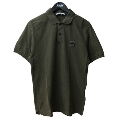 STONE ISLAND K1S15220002R Poloshirt Oliv L Baumwolle 7717