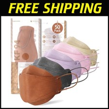 Multicolor KF94 Mask - Soft Elastic Ear Bands, Made in Korea