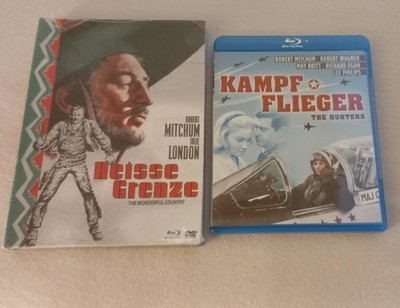 ROBERT MITCHUM: HEISSE GRENZE (Mediabook neu) / KAMPFFLIEGER