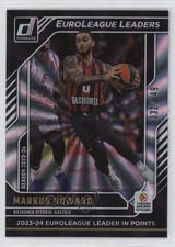 2024-25 Panini Donruss EuroLeague Leaders Laser 32/149 Markus Howard #1 0jr6