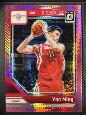 2024-25 Donruss Optic Hyper Pink #226 Yao Ming Houston Rockets