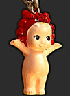 Kewpie Okinawa Red Shisa Mascot Measures 1 in Kewpies Rose O'Neill Kawaii Key — photo 5
