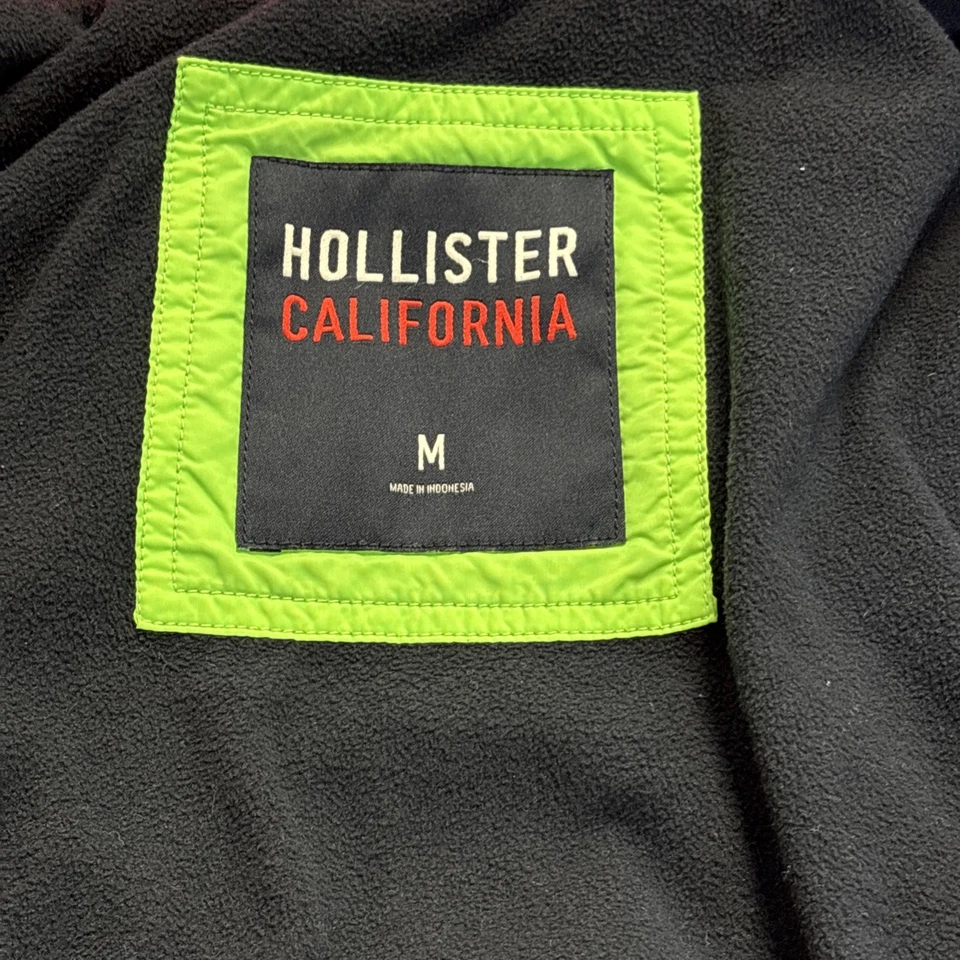 Jaqueta Hollister Feminina Pequena Rosa Brilhante Quente Neon Puffer Casaco de Inverno Snow Ski - Imagem 4 de 4