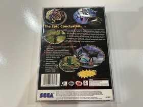 Panzer Dragoon Saga (Sega Saturn, 1998) CIB Complete w Manual + Reg + Foam MINT