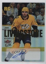 2023 Upper Deck Fleer Ultra Rookies Rainbow Foilboard Jake Livingstone Auto 0xm8