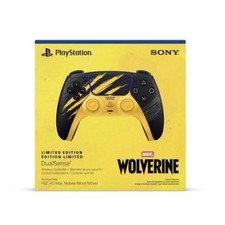 Sony PS5 DualSense Marvel's Wolverine Battle Yellow Limited Edition Controller