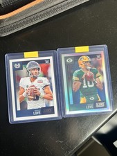 2020 Panini Score Update JORDAN LOVE Packers Silver Holo Rookie RC SP #444 & 361