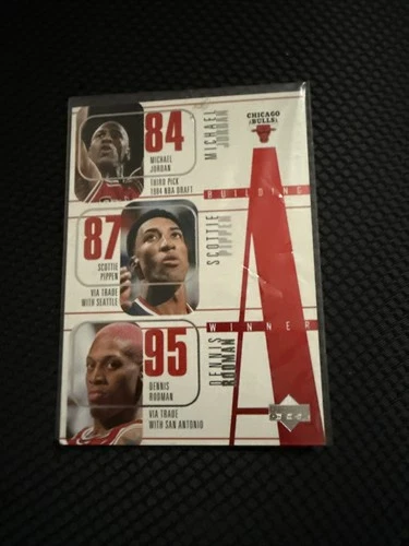 1996 Upper Deck Michael Jordan Rodman Pippen Kukoc PSA 9 Bulls 139 Card NEWCASE