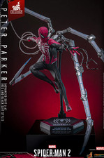 Hot Ht Vgm66 Peter Parker Red&Black Suit Style 2.0 1/6 30cm Action Figure New