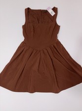NWT Wild Fable Brown Mini Dress Size S