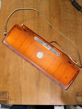 Apple USB Keyboard Clear Tangerine Orange iMac Power Mac G3 G4 Cube G5 Pro M2452