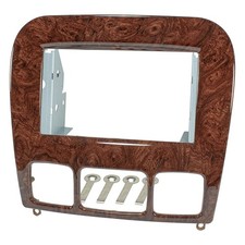 Doppel DIN Radioblende Set kompatibel mit Mercedes S W220 Wurzelholz-Design Doppel DIN Radioblende Set kompatibel mit Mercedes S W220 Wurzelholz-Design