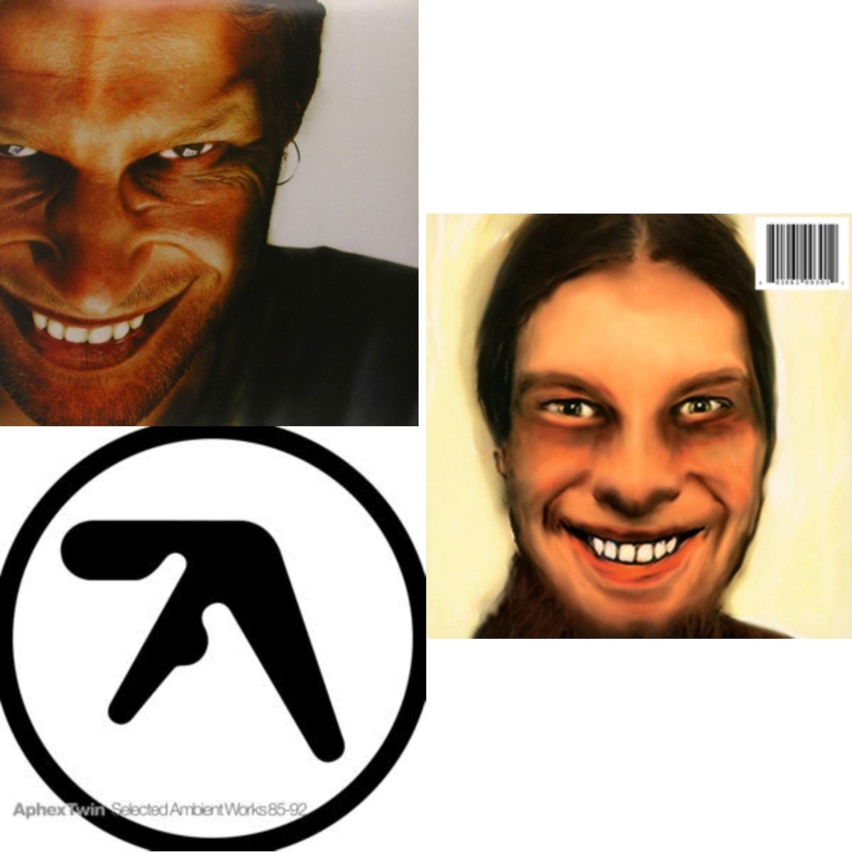 Aphex Twin レコードセット　４枚 Aphex Twin - Selected Ambient Works 85-92 & I Care Because [New LP
