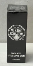 New Viking Revolution Sandal Wood After Shave Balm 2oz  (SH7)