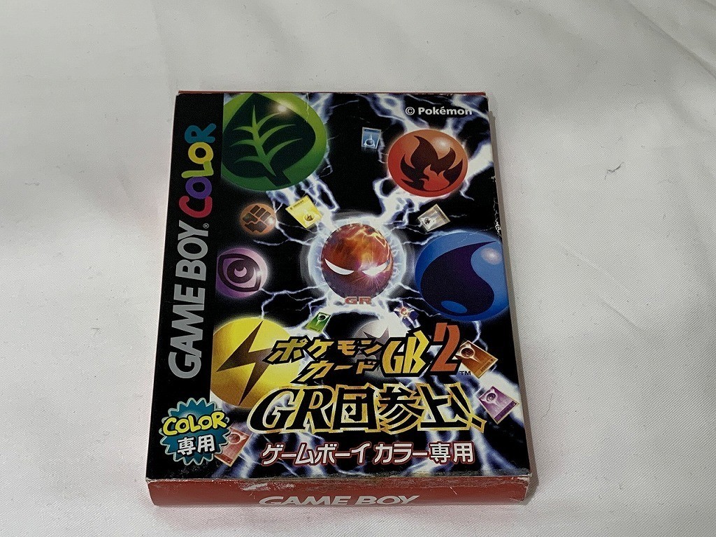 POKEMON CARD GB 2 GR Pocket Monsters Game boy Color Game software Nintendo Japan