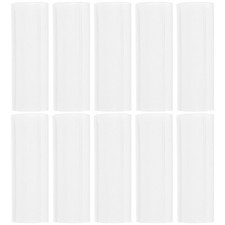 10 Pcs Wire Protector Clear Tube Plastic Tubing Insulation Sleeve