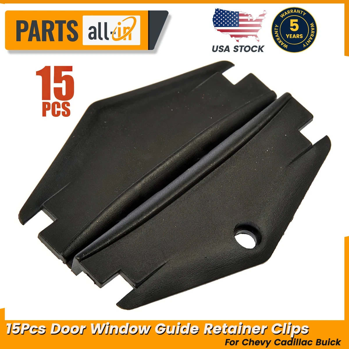 10 Clips Para Molduras De Puerta Y Guardabarros - Compatibles Con Chevy, Buick, Pontiac, Olds Clásicos