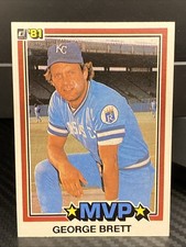 1981 Donruss #491 George Brett Kansas City Royals (kk)