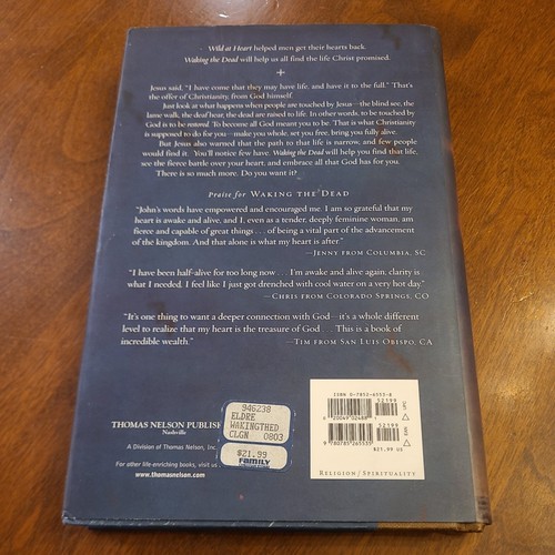 Waking the Dead John Eldredge (2003, Hardcover) 9780785265535 eBay