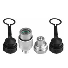 3/8" Hydraulic Quick Coupler for Enerpac C-604 Connect Fittings Dust Caps C878