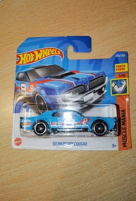 Hot wheels 68 Mercury Cougar Muscle Mainia Track Stars 2022