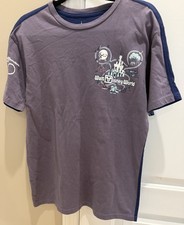Disney 50th Anniversary t shirt blue purple Men’s Size XS Graphic Print Limited