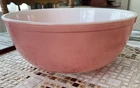 Vintage Pyrex Pink Flamingo 1950s Mixing Bowl, 404, 4 Quart