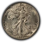 1937 50c Walking Liberty Silver Half Dollar - Luster - SKU-H3922